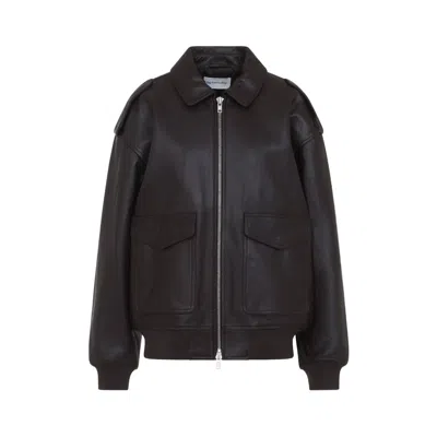 THE FRANKIE SHOP JACKETS BROWN