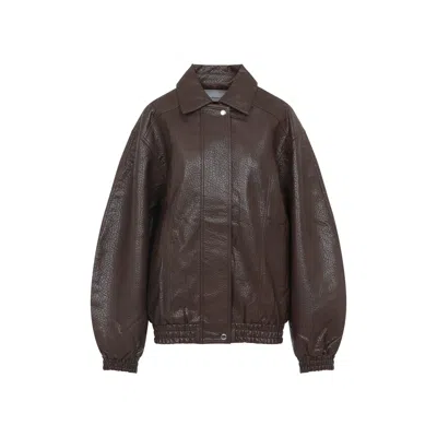 THE FRANKIE SHOP JACKETS BROWN