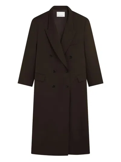 THE FRANKIE SHOP JANE DOUBLE-BREASTED COAT