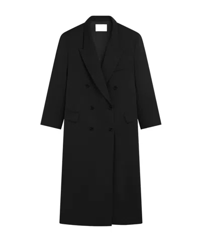 The Frankie Shop Jane Long Coat - Black