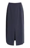 The Frankie Shop Gray Judy Midi Skirt In Grey