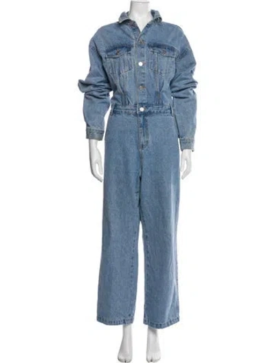 Pre-owned The Frankie Shop Jumpsuit In Blue