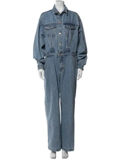 Pre-owned The Frankie Shop Jumpsuit In Blue