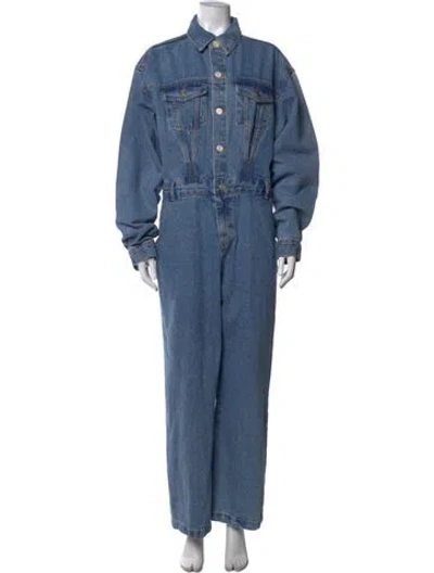 Pre-owned The Frankie Shop Jumpsuit W/ Tags In Blue