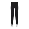 The Frankie Shop Stirrup-style Leggings With High Waist In Black