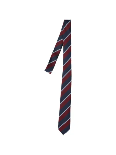 The Frankie Shop Lene Striped Tie In Multi