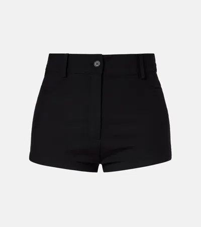 The Frankie Shop Leon High-rise Shorts In Black