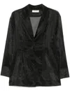 The Frankie Shop Lise Blazer In Black