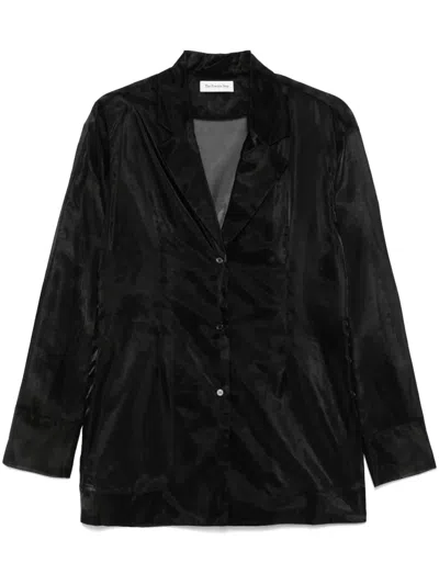 The Frankie Shop Lise Blazer In Black