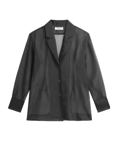 The Frankie Shop Lise Blazer In Black