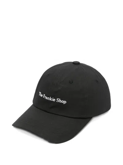The Frankie Shop Logo-embroidered Baseball Cap In Purple