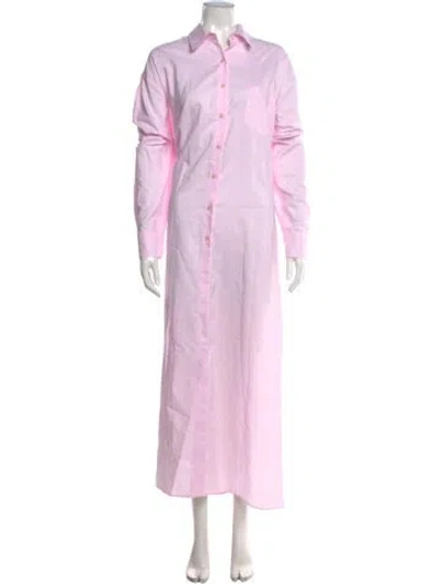 Pre-owned The Frankie Shop Long Dress In Pink