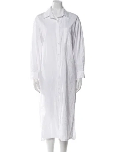 Pre-owned The Frankie Shop Long Dress In White