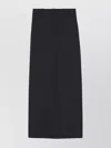 The Frankie Shop Long Pencil Skirt With Slit And Pockets