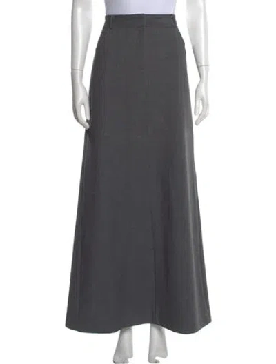 Pre-owned The Frankie Shop Long Skirt In Gray