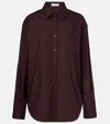 The Frankie Shop Lui Cotton Poplin Shirt