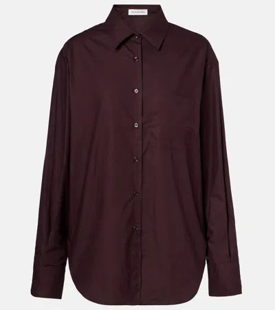 The Frankie Shop Lui Cotton Poplin Shirt