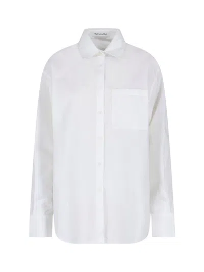 The Frankie Shop 'lui' Shirt In White
