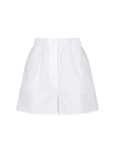 The Frankie Shop 'lui' Shorts In White