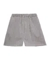 The Frankie Shop Lui Striped Boxer Shorts