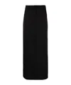 The Frankie Shop Malvo Pencil Maxi Skirt In Black