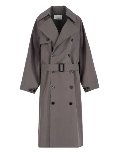 The Frankie Shop 'mavis' Double-breasted Trench Coat