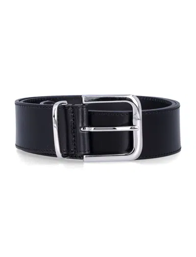 The Frankie Shop Mini Sarno Belt - A Refined Accessory In Black