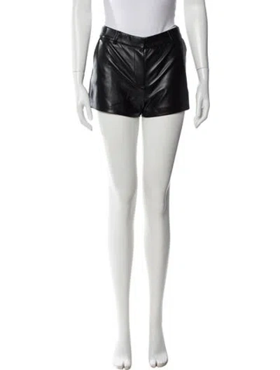 Pre-owned The Frankie Shop Mini Shorts In Black