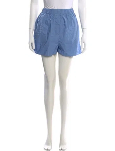 Pre-owned The Frankie Shop Mini Shorts In Blue