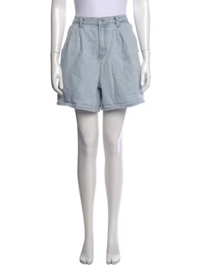 Pre-owned The Frankie Shop Mini Shorts In Blue