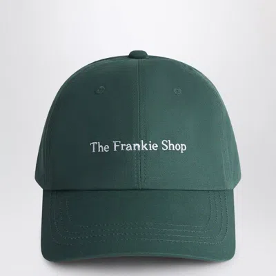 The Frankie Shop Mossgreen Baseball Cap In Gray