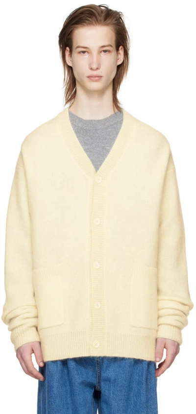 The Frankie Shop Off-white Lucas Cardigan In Off White