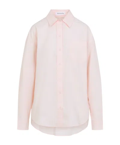 THE FRANKIE SHOP ORNELLA SIDE BUTTON-UP SHIRT