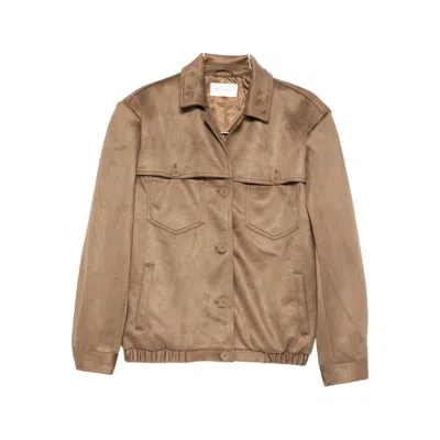The Frankie Shop Outerwears In Brown