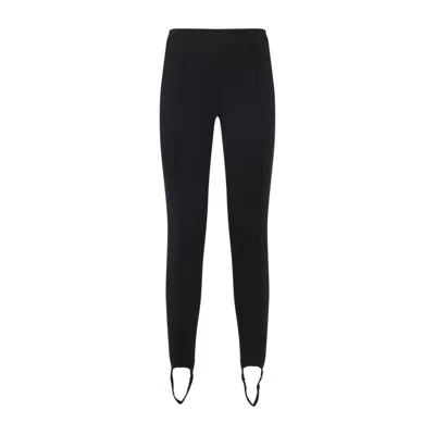 The Frankie Shop Elastic Waist Leggings In Black