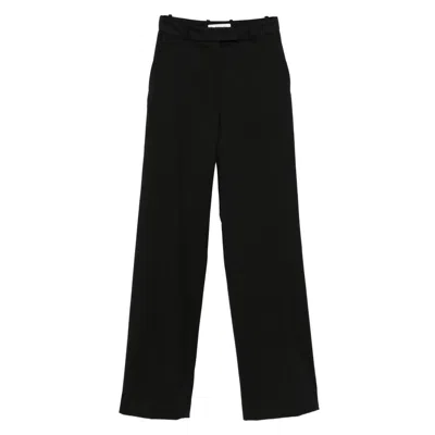 The Frankie Shop High-waisted Trousers In Black
