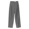 The Frankie Shop Belt Loop Casual Pants In Gray