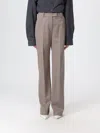 The Frankie Shop Pants  Woman Color Beige In Brown