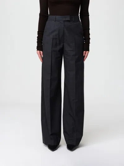 The Frankie Shop Pants  Woman Color Grey In Black