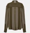 The Frankie Shop Peri Georgette Shirt