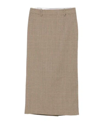 THE FRANKIE SHOP PLAID SKIRT