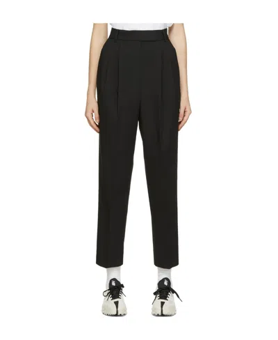 The Frankie Shop Pleated Trousers In Black