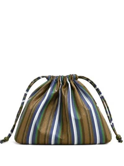 The Frankie Shop Pochette Piccola "morgan" In Green
