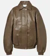 The Frankie Shop Prescott Oversized Jacket In Green