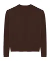 The Frankie Shop Rafaela Padded Knit Sweater - Brown
