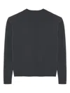 The Frankie Shop Rafaela Padded Knit Sweater In Gray