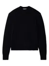 The Frankie Shop Rafaela Padded Sweater In Black