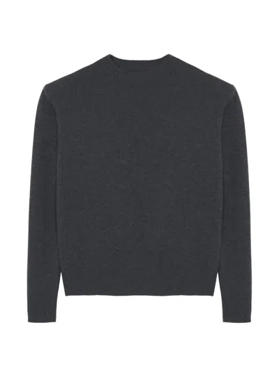 The Frankie Shop Rafaela Wool Oversized Sweater In Gray