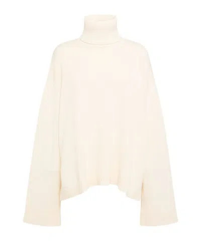 The Frankie Shop Rhea Wool  Cotton Turtleneck Sweater