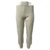 The Frankie Shop Ribbed Knit Jogger Pants In Cream Wool In White